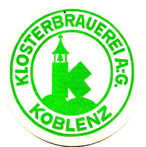koblenz ko-rp kloster klosterbrauerei rund 1a (215-klosterbrauerei-gr�n)